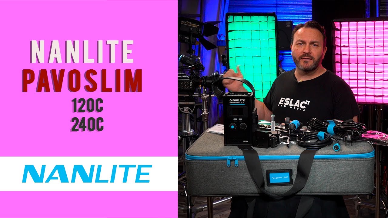 Nanlite PAVOSLIM RGBWW 120C/240C Review