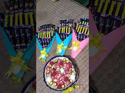 Chocolate Bouquet Gifts ||🥰🥰🥰😊 Chocolate Dairy milk, Munch, perk 🍫🍫🍫
