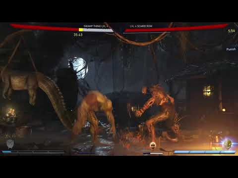 Injustice 2 Swamp Thing vs Scarecrow