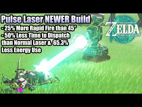 PULSE LASER TEST:  Comparing 3 Different Angled Builds VS Normal Laser in Tears of the Kingdom