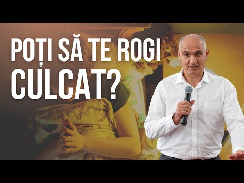Este păcat să te rogi fiind culcat în pat? | Vasile Filat