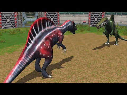 SPINOSAURUS Vs SPINOSAURUS - Jurassic Park Builder