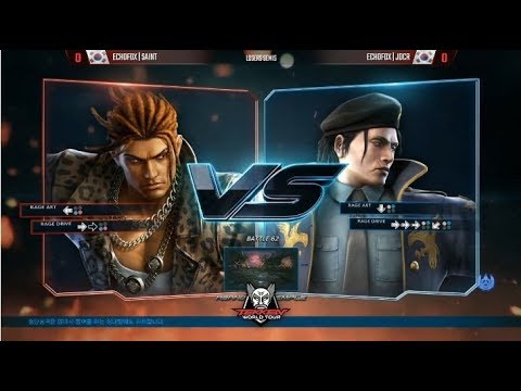 Tekken 7 TWT Korea Winners Finals - JDCR (Dragunov) Vs Saint (Eddy Gordo / Jack7)