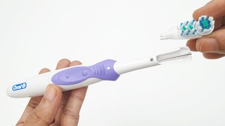 Oral-B Cross Action -  How to Remove Head /Battery