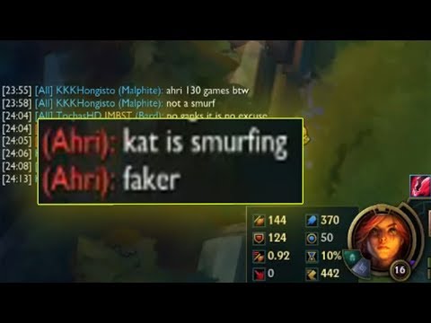 THEY CALLED ME FAKER LOL