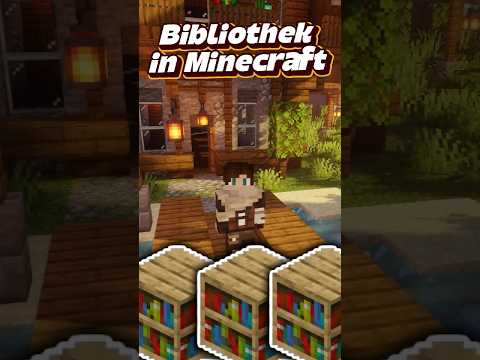 Build the perfect library in Minecraft! 📚
