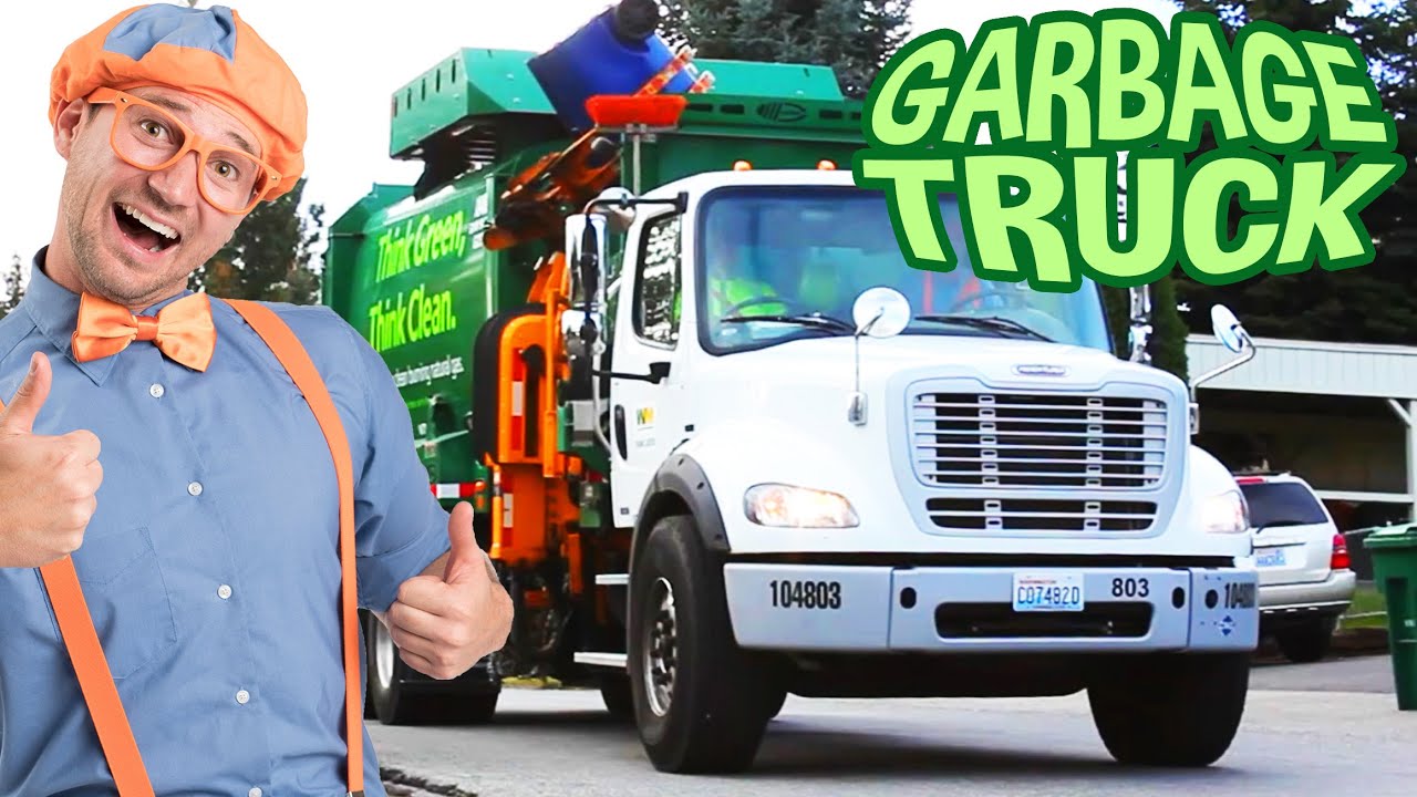 Blippi - Garbage Trucks