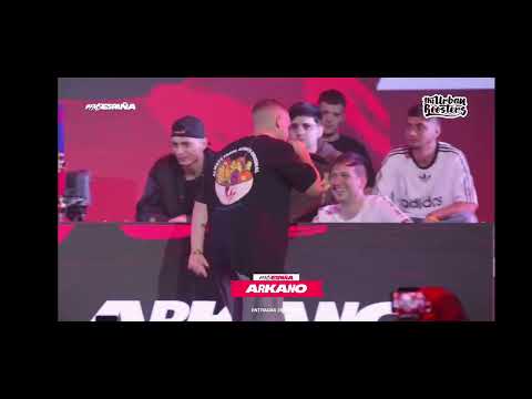 ARKANO le tira a CHUTY en su minuto de PRESENTACIÓN FMS España