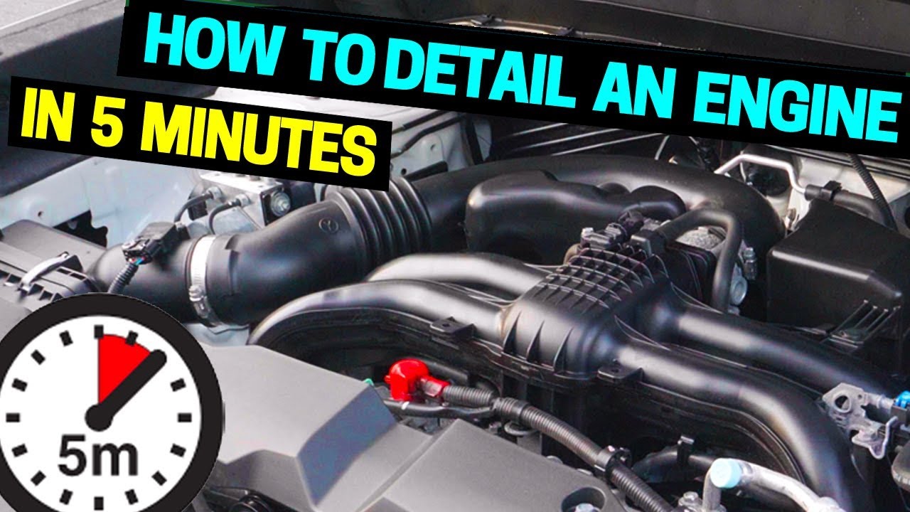 Watch video Clean & Detail Your Car Engine in 5 Minutes! Now Clean & Detail Your Car Engine in 5 Minutes!