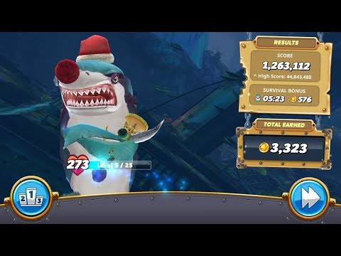 Great White Most Sharks Eaten Live Contest - Hungry Shark World