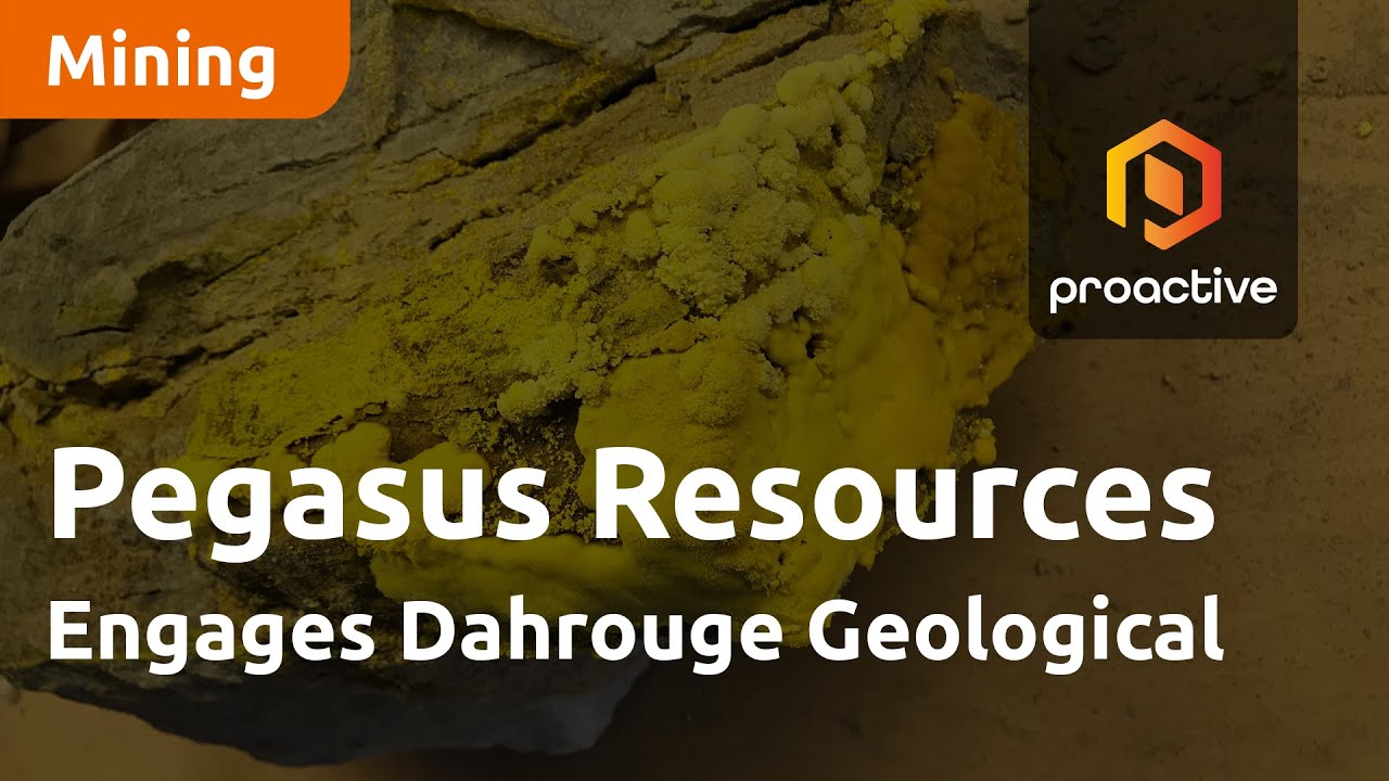 Pegasus Resources Engages Dahrouge Geological for Comprehensive Geological Model Exploration