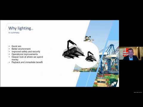 Association Of Pacific Ports WorkShop Port Efficiencies - with Midstream Lighting