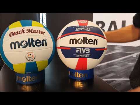 Beachvolleyball Produktvideo - Der neue molten V5B5000-DE ist da!