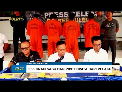 POLRES BULELENG BONGKAR EMPAT KASUS NARKOTIKA