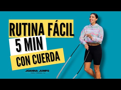 Rutina con Cuerda Para Principiantes 5 Minutos - @joannajumps