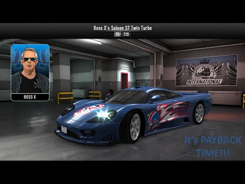 CSR Racing Boss X’s Saleen S7 Twin Turbo (Mech Only)
