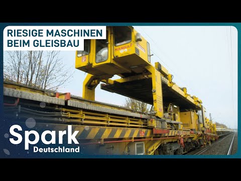 Der "Büffel" der Deutschen Bahn | Moderner Gleisbau