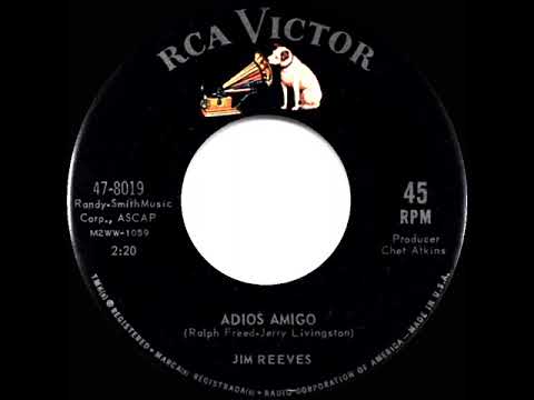 1962 Jim Reeves - Adios Amigo