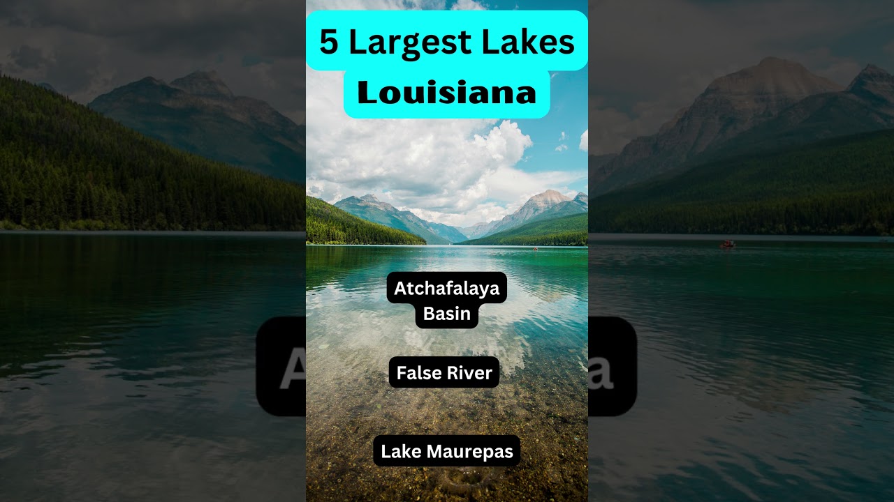 What are the 5 largest lakes in Louisiana? Tipseri