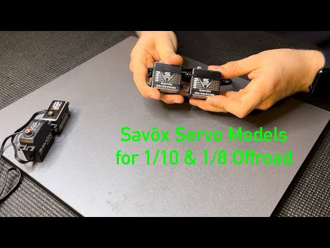 Savöx Servo Models for 1/10 & 1/8 Offroad