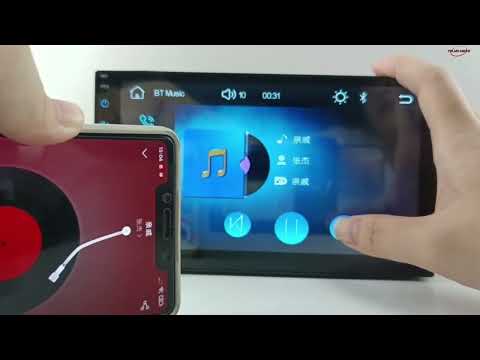 7" HD 2 din Car Radio  CARPLAY MP5 Player Bluetooth 2din Rear View Camera ISO Android Mirror Link