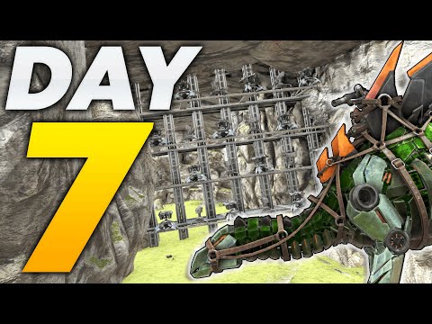 ONLINE RAIDING A Modded Highlands Cave SOLO - ARK