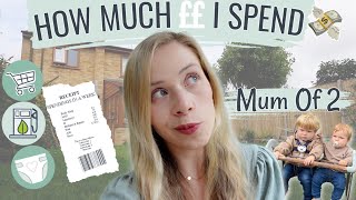 WEEKLY SPENDING AS A MUM OF 2 *REALISTIC* What I Spend In A Week 2022