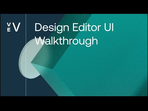 Design Editor - User Interface Overview