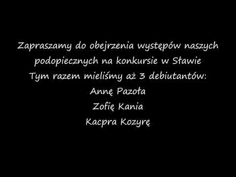 Występy naszych podopiecznych podczas XX edycji konkursu Śpiewać może każdy w Sławie