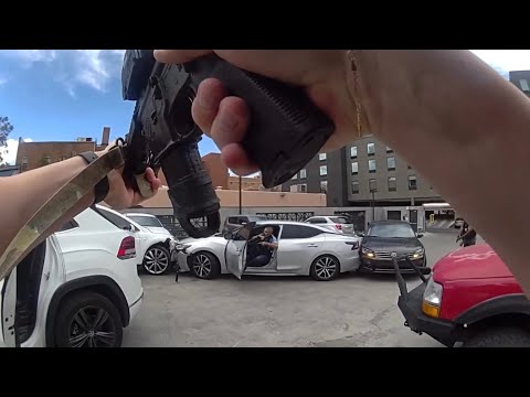 Shooting Suspects Caught By Suprise at Hotel | Driver Rams Officers Car