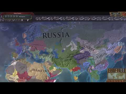 EUIV Timelapse but YAZD is on STEROIDS