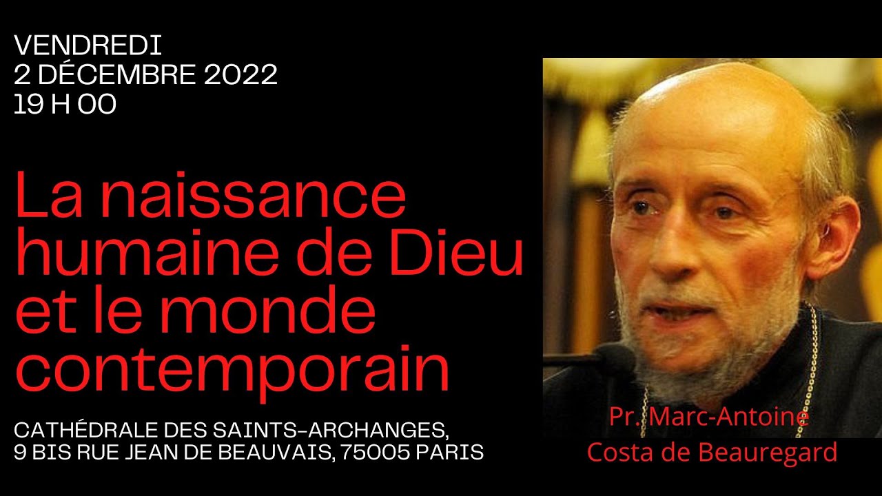 2022.12.02 DIRECT Conférence P. Marc-Antoine: La naissance humaine de Dieu et le monde contemporain