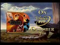 The Lion King 2003 Platinum Edition DVD Trailer 3