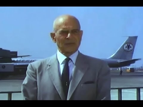 American Boeing 707 & General Jimmy Doolittle - 1967