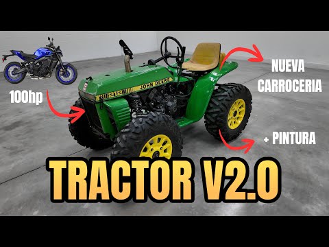 Tractorcito V2.0: Handmade Tube Fenders + Awesome New Look!
