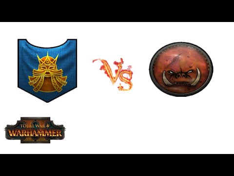 Total War Warhammer 2 Greenskins vs Dwarf (Sterrius)
