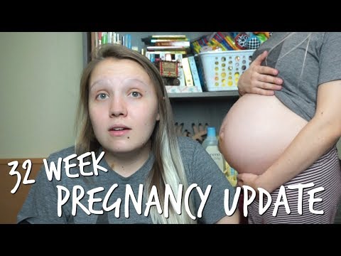 Week 32 Pregnancy Update│I'VE GIVEN UP ON GETTING READY! Video