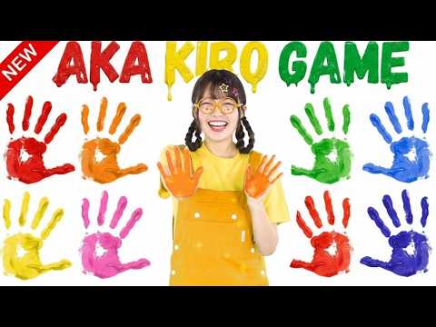 AKA! KIRO! AKA! SHIRO! AO! KIRO! | VIRAL TREND! Color Mixing | immersive interactive