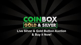 Live Silver & Gold Bullion Auction & Buy It Now! #199
