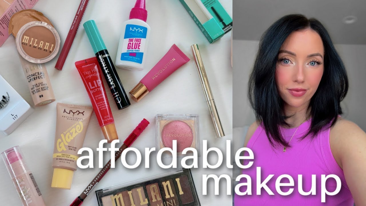 finding the best affordable drugstore makeup in 2025 ✨ makeup under $10
