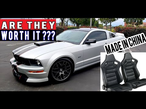 Mustang Racing Seats - Aftermarket Seats for GT 3 Valve S197 2005-2009