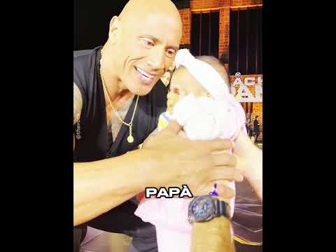 🥹❤️ Il gesto di The Rock che ha commosso un papà