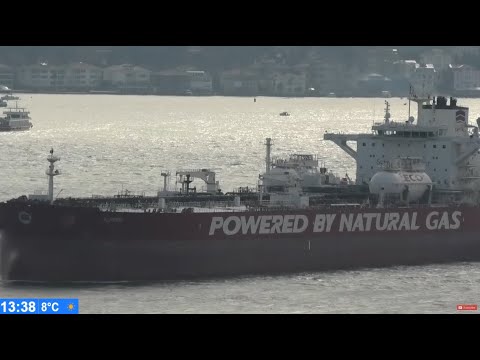 LIVE: Istanbul Strait - Maritime Traffic, Ship Spotting, Istanbul View - Saturday, Jan 27th, 2024