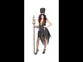 Voodoo priestess kostume video
