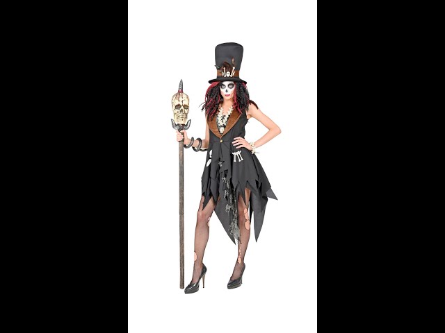 Voodoo priestess kostume video