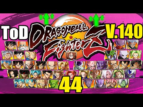 ALL 44 Characters Solo TOD Combo - NEW DBFZ Patch!!