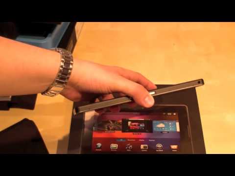 BlackBerry PlayBook Unboxing und Hands On