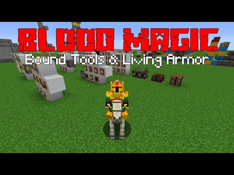 Insane Minecraft Mod! Bound Tool & Living Armor