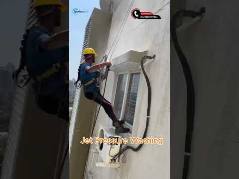 Jet Pressure Washing Services For Hi- Rise Buildings