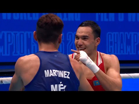QF (67KG) BEKBAUOV DULAT (KAZ) vs MARTINEZ RAMIREZ ANGEL (MEX) | IBA World Boxing Championships 2023